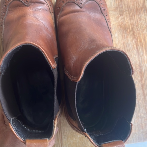 Aldo Topy Cognac/Darker Tan Chelsea Boots US 9 EU 40 UK 6.5 - Picture 9 of 17